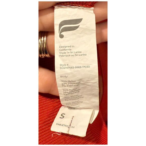 FABLETICS Seamless High-Waisted Block Short - Picture 3 of 4